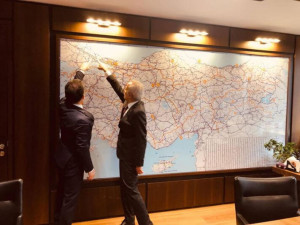 Başkan Çetin Ankara’da Ziyaretlerde Bulundu